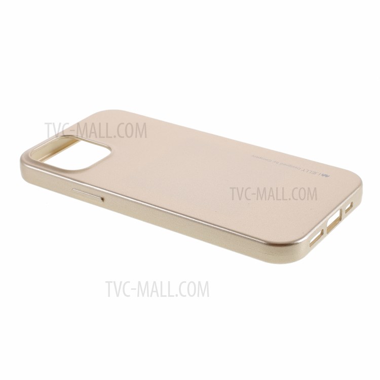 MERCURY GOOSPERY i JELLY TPU Phone Case for iPhone 12 mini - Gold-5