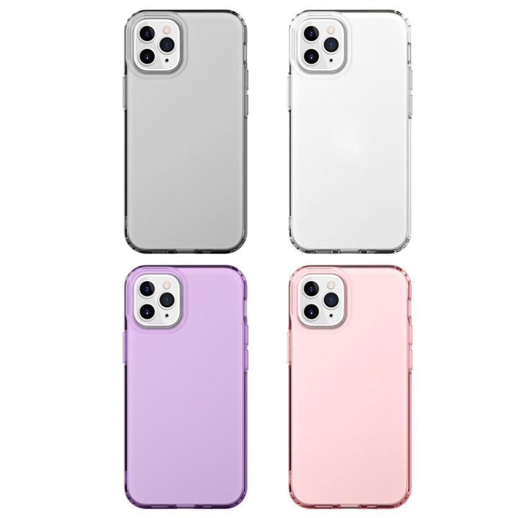 2.5mm Non-slip Thicken Soft TPU Cover for iPhone 12 5.4 inch - Grey-6