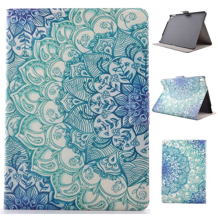 Flip Stand Leather Smart Case for iPad Pro 9.7 inch - Mandala Flower-1