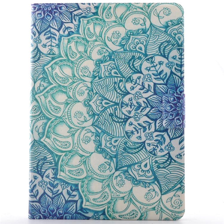Flip Stand Leather Smart Case for iPad Pro 9.7 inch - Mandala Flower-2