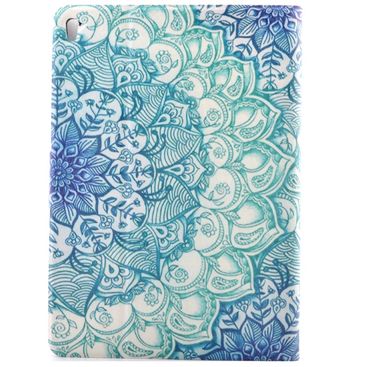 Flip Stand Leather Smart Case for iPad Pro 9.7 inch - Mandala Flower-3