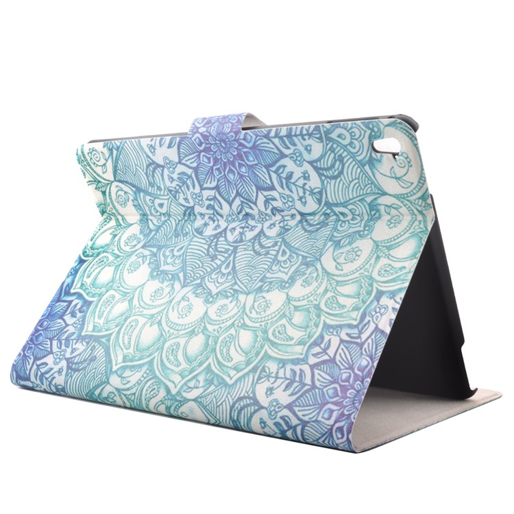 Flip Stand Leather Smart Case for iPad Pro 9.7 inch - Mandala Flower-4