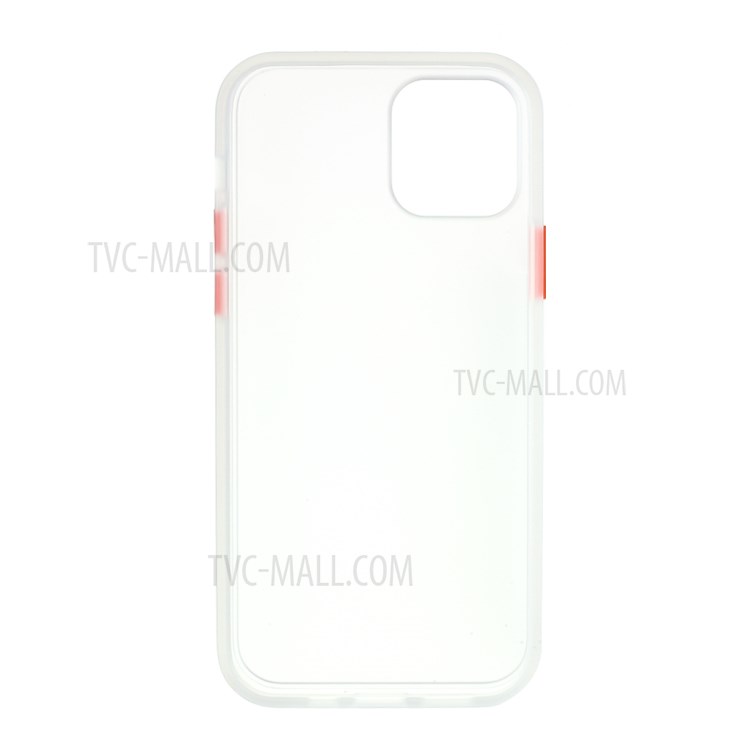 Matte Acrylic + TPU 2-in-1 Mobile Phone Cover for iPhone 12 mini - White-2