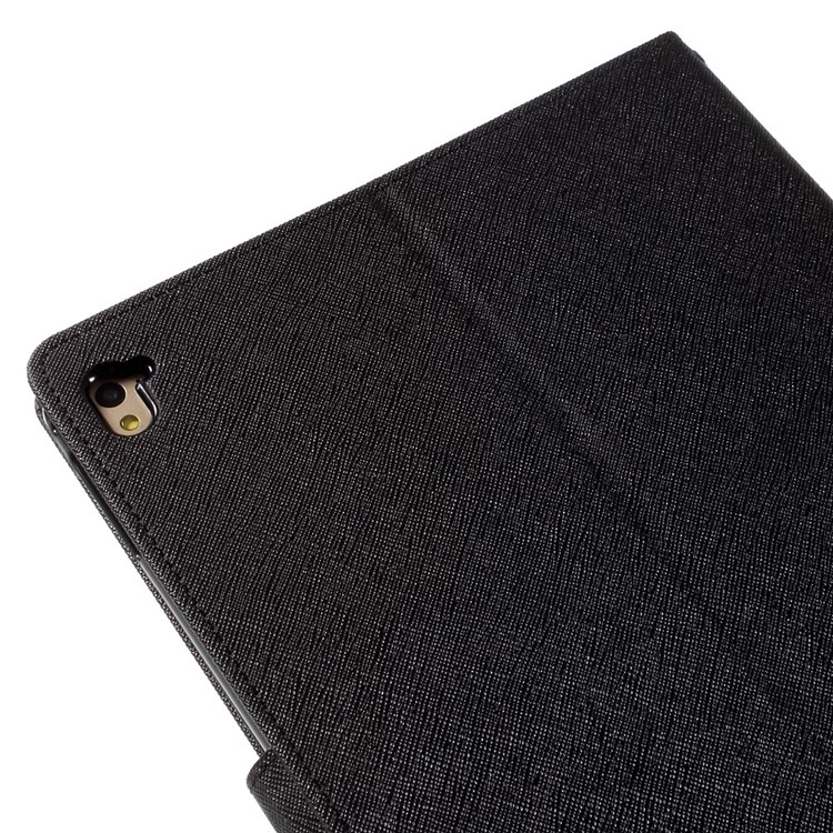 MERCURY GOOSPERY Wallet Leather Case for iPad Pro 9.7 inch - Black-5