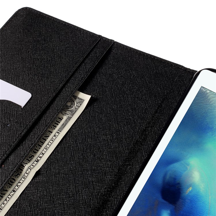 MERCURY GOOSPERY Wallet Leather Case for iPad Pro 9.7 inch - Black-8