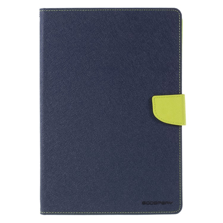 MERCURY GOOSPERY Wallet Leather Flip Case for iPad Pro 9.7 inch - Dark Blue-2