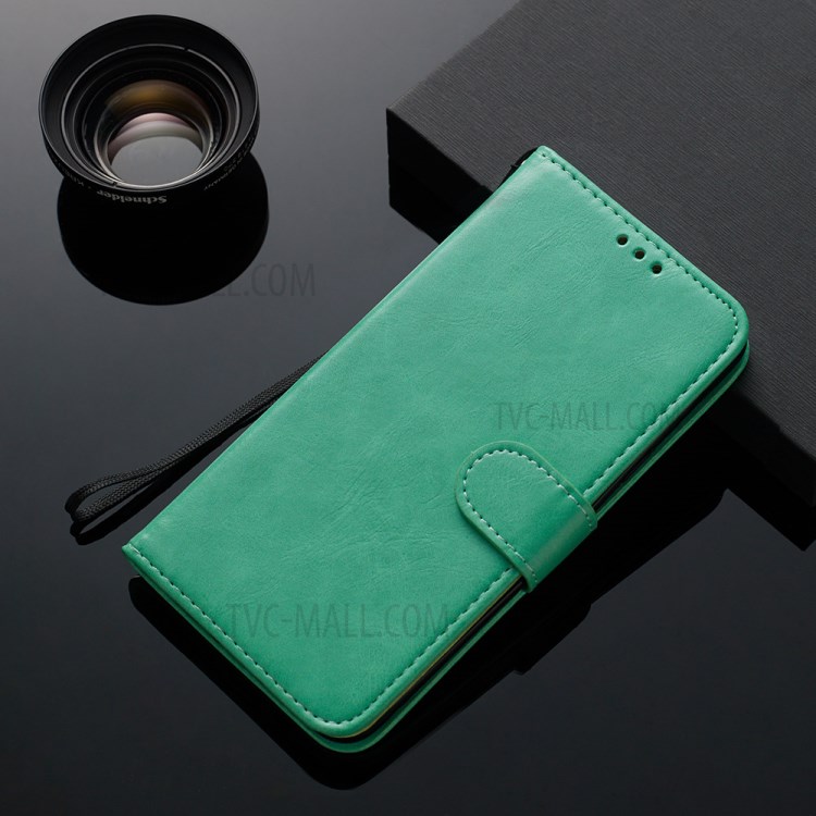 Crazy Horse Surface Leather Cover for iPhone 12 Pro/12 - Green-7