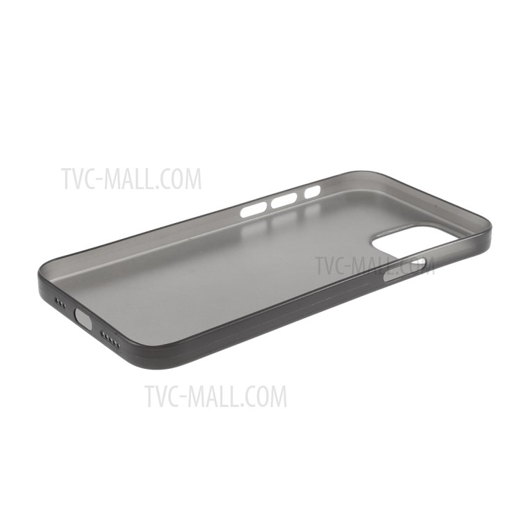 Ultra-thin Plastic Cover for iPhone 12 5.4 inch - Dark Grey-6
