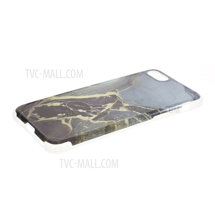 Marmormuster IMD Tpu-shell Für Iphone 8/7/SE (2020)/SE (2022) Fall Vier-corner-anti-fall-fall - Stil A-5