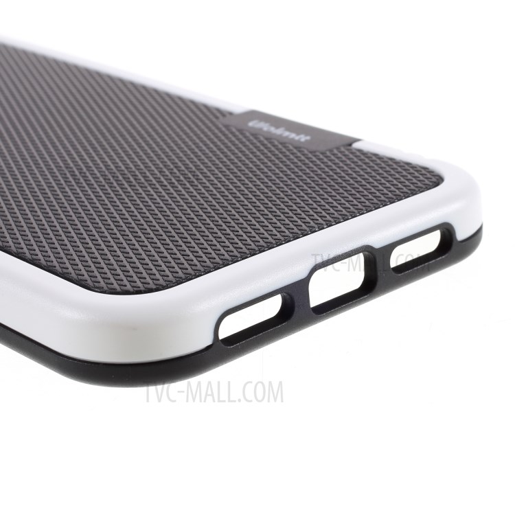 Sortierte Farbe Rand PC + TPU Rhombus Textur Argument Für Iphone 12 Mini - Schwarz-7