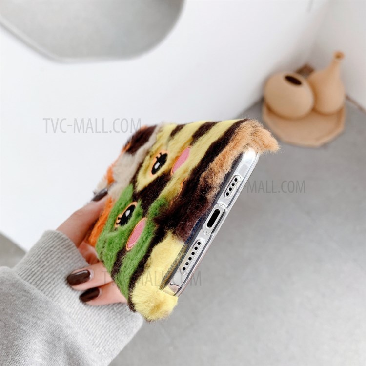 Estilo Emoji Bordados De Pelúcia Macia Shell TPU Revestido Para Iphone 12 Pro / 12 6.1 Polegadas - Corar-6