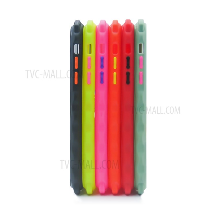 PC TPU Shock Resistant Shell for iPhone 12 mini Case with Kickstand - Midnight Green-5