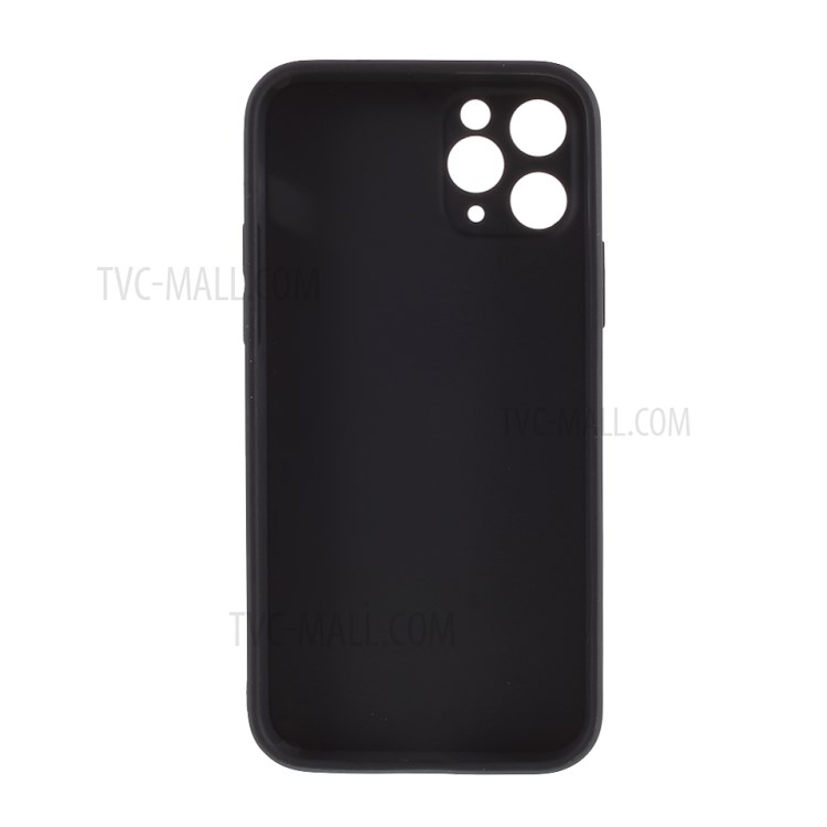 Glass + PC + TPU Hybrid Mobile Phone Cover for iPhone 11 Pro 5.8 inch - Black-3