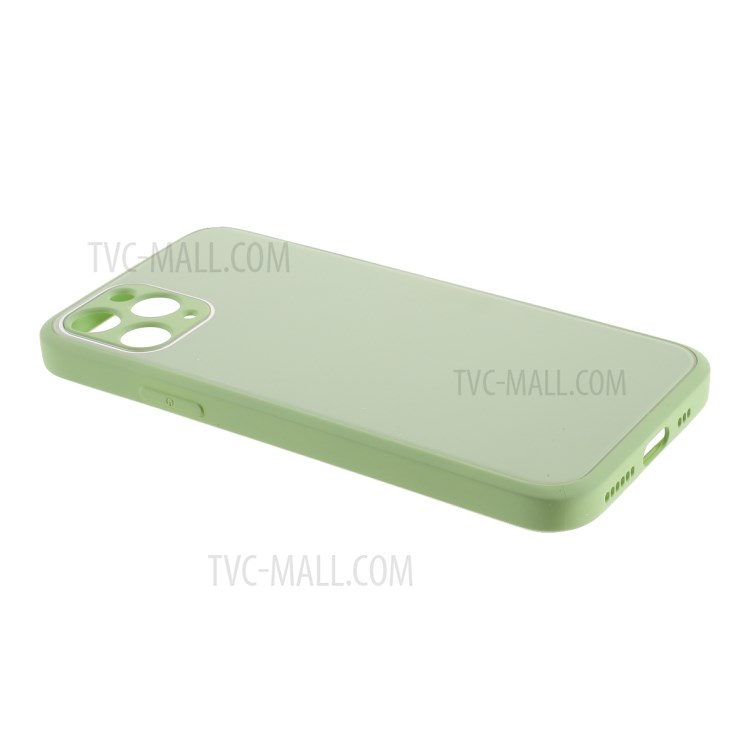 Glass + PC + TPU Hybrid Mobile Phone Cover for iPhone 11 Pro 5.8 inch - Green-4