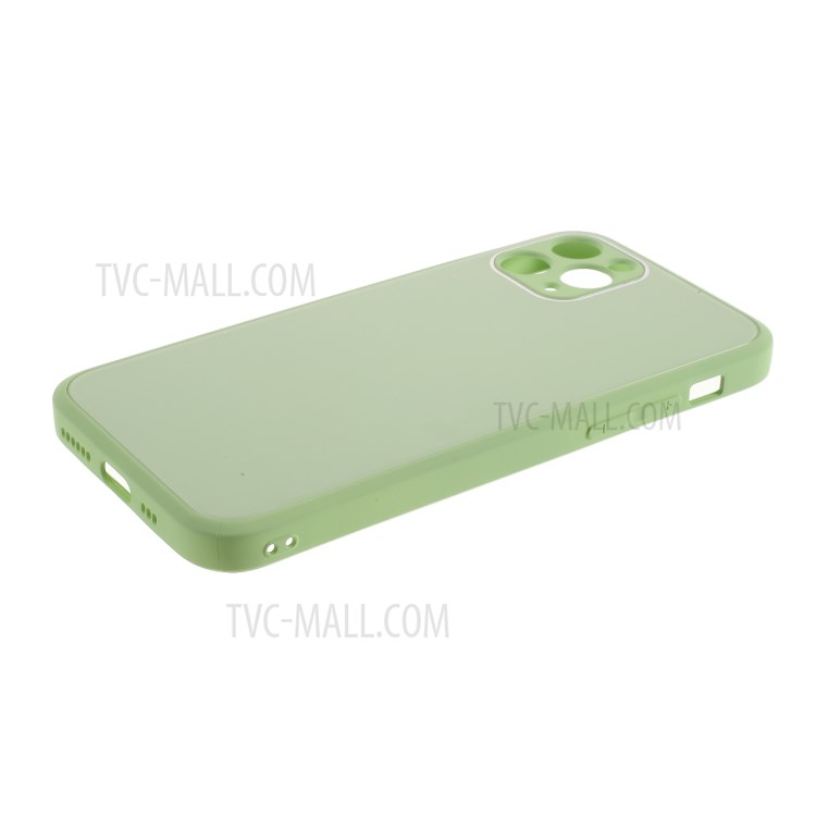 Glass + PC + TPU Hybrid Mobile Phone Cover for iPhone 11 Pro 5.8 inch - Green-5