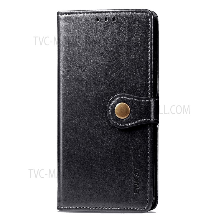 HAT PRINCE Litchi Texture PU Leather Wallet Case for iPhone 12 Mini - Black-3