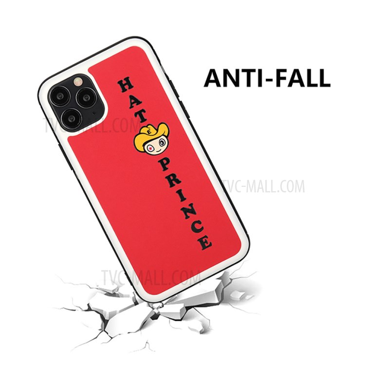 HAT PRINCE ENKAY Anti-drop Phone Case + 0.26mm Full Glue Tempered Glass Screen Film for iPhone 11 Pro Max - Red-2