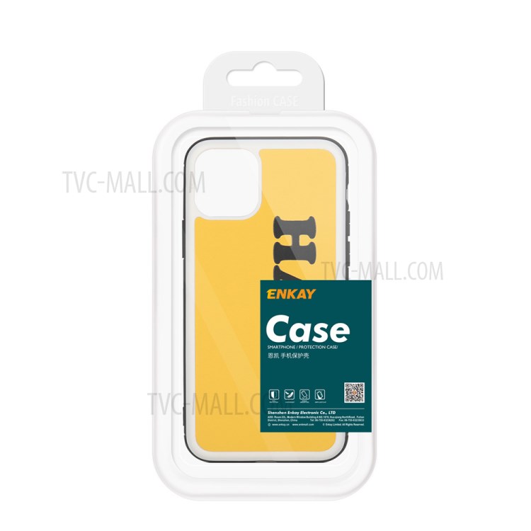 HAT PRINCE ENKAY Cartoon Series PU Leather+PC+TPU Drop-proof Cover for iPhone 11 Pro Max - Yellow-8