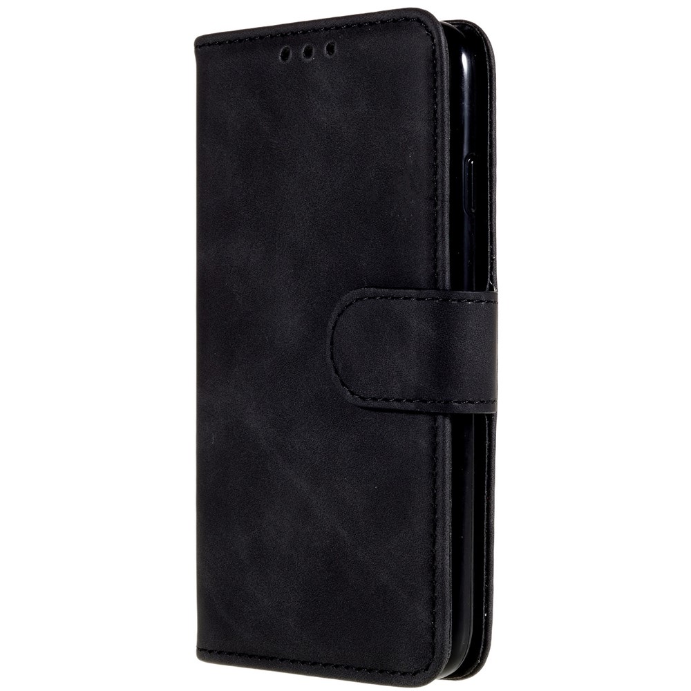 Case de Teléfonos de Cuero Billetera Para Iphone 7/8/SE (2020)/SE (2022) - Negro