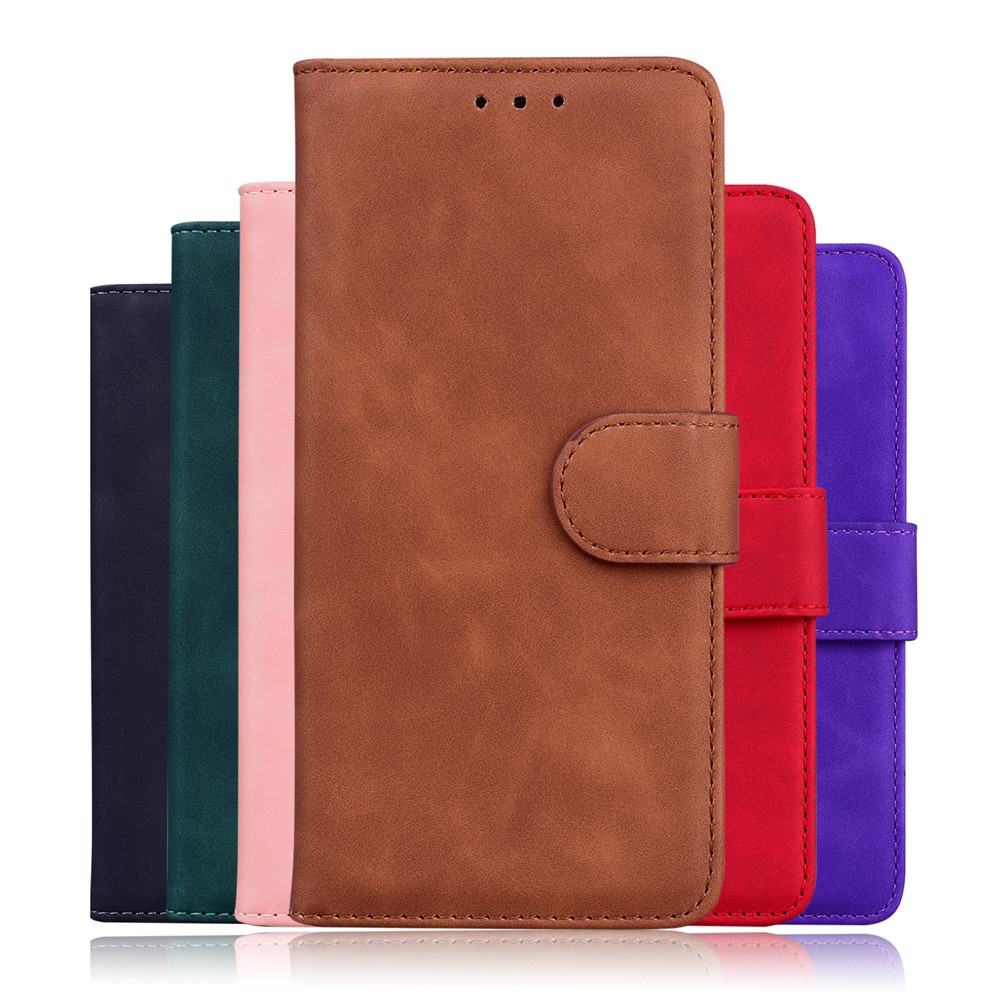 Leather Wallet Stand Phone Case for iPhone 7/8/SE (2nd Generation) - Brown-7