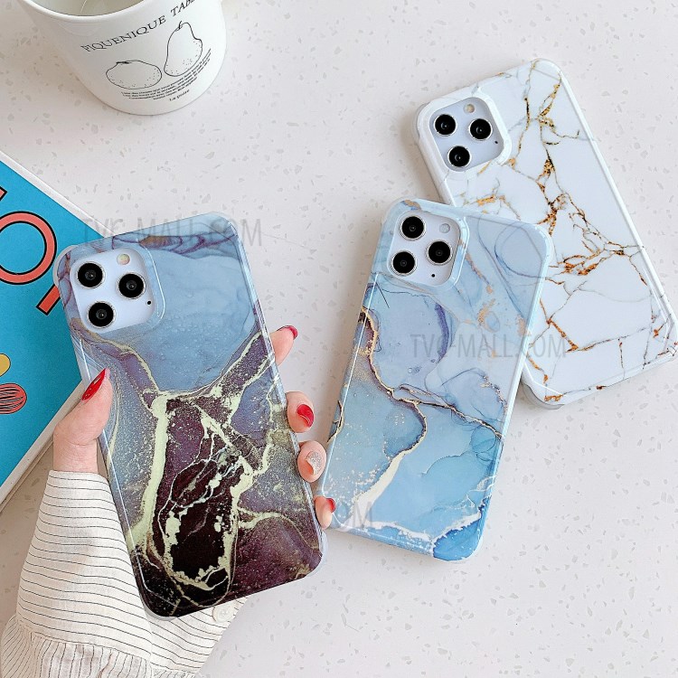 Marble Pattern Anti-drop IMD TPU Cover for iPhone 11 Pro Max 6.5 inch - Style A-3