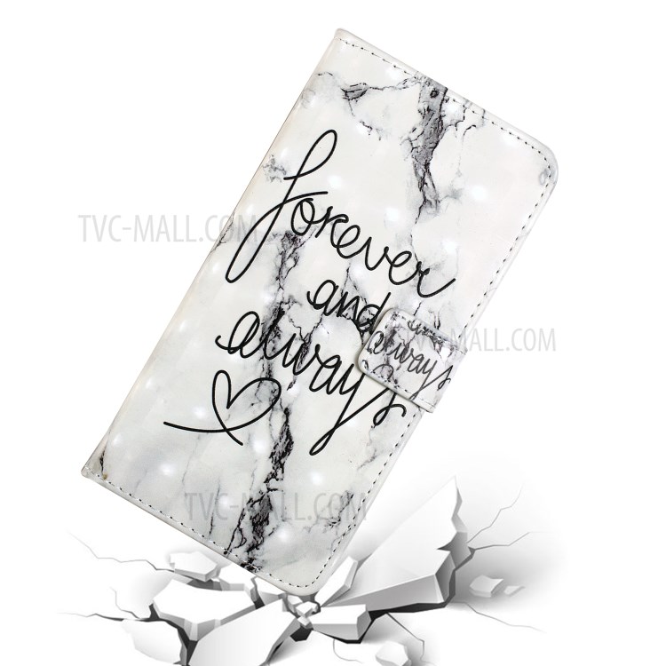 Pattern Printing Leather Wallet Case for iPhone 12 Pro/12 Shell - English Characters-6