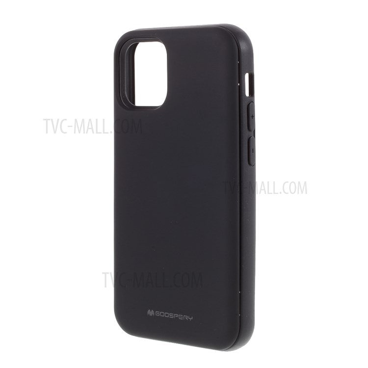 MERCURY GOOSPERY Magnetic Mirror Makeup Shell PC + TPU Phone Cover for iPhone 12 mini - Black-2