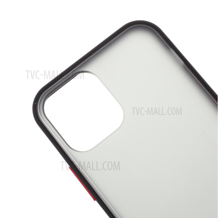 Mercury PC + Soft TPU Frosted Case for iPhone 12 Pro Max Cover - Black-7