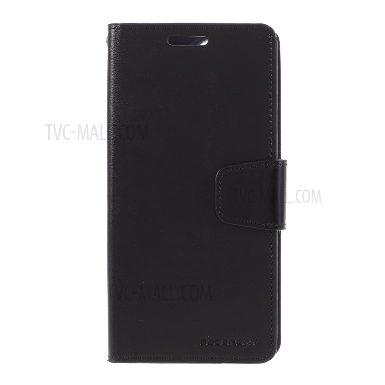 MERCURY GOOSPERY Sonata Diary Leather Wallet Stand Casing for iPhone 12 Pro Max - Black-1