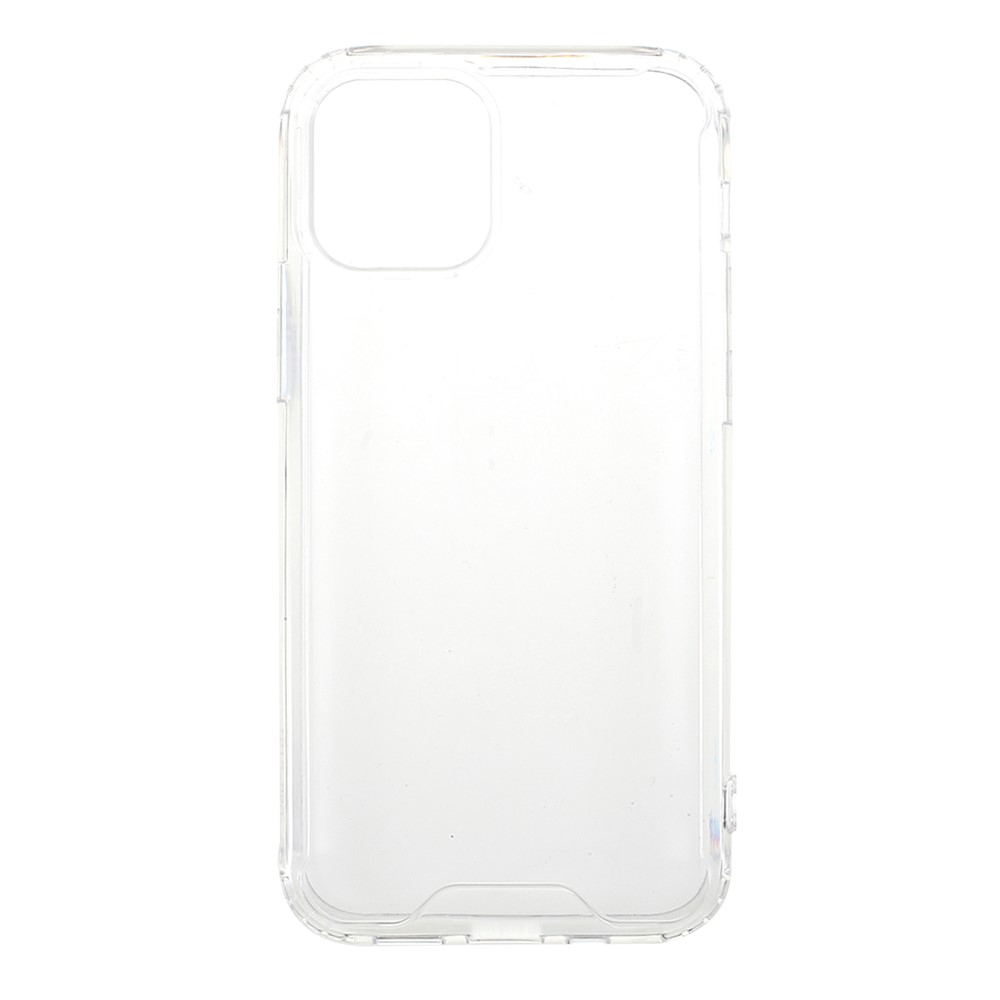 Clear Acrylic + TPU Hybrid Case Protective Phone Shell for iPhone 12 / 12 Pro-1