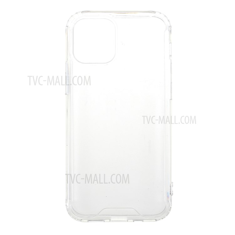 Anti-drop Crystal Clear Acrylic + TPU Case Mobile Phone Cover for iPhone 12 Pro Max-1