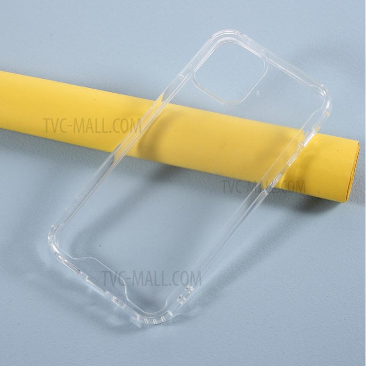 Anti-drop Crystal Clear Acrylic + TPU Case Mobile Phone Cover for iPhone 12 Pro Max-2