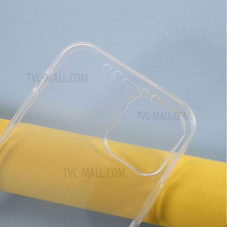 Detachable 2-in-1 Full Coverage Crystal Clear TPU Shell for iPhone 12 mini-6