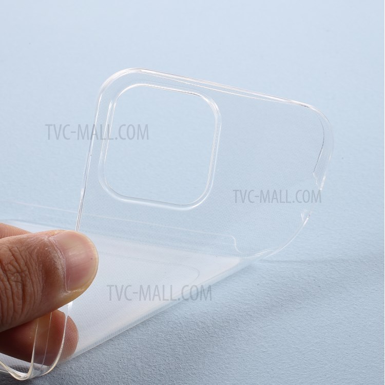 Detachable 2-in-1 Full Coverage Crystal Clear TPU Shell for iPhone 12 mini-9