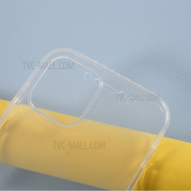 Crystal Clear Detachable 2-in-1 Full Coverage TPU Phone Cover for iPhone 12 / 12 Pro-3