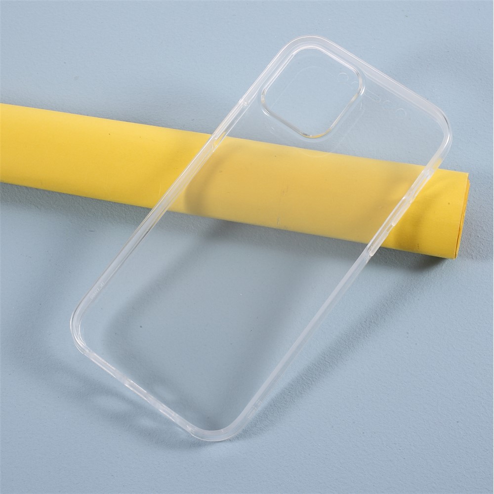 Hybrid PET + TPU + Acrylic Clear Full Coverage Cover for iPhone 12 mini-6