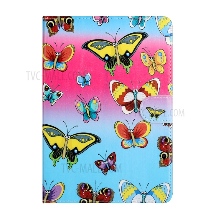 Pattern Printing Wallet Stand Leather Tablet Cover for iPad Mini/Mini2/Mini 3/Mini 4/Mini (2019) 7.9 inch - Butterflies-2