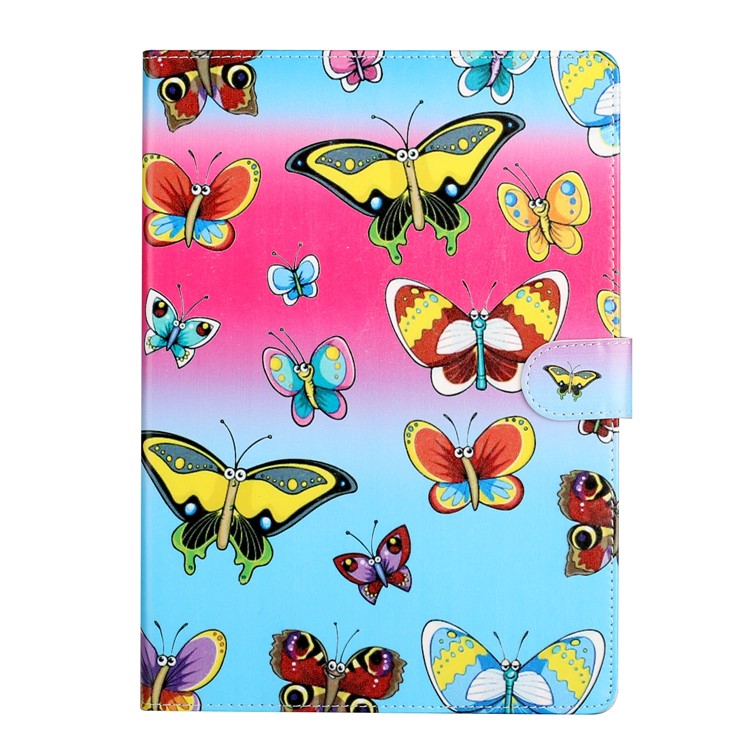 Pattern Printing Wallet Stand Leather Tablet Case for iPad Air 10.5 inch (2019)/iPad 10.2 (2019) - Butterflies-2