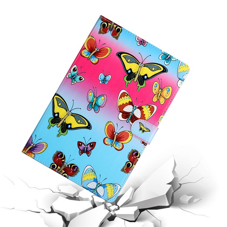 Pattern Printing Wallet Stand Leather Tablet Case for iPad Air 10.5 inch (2019)/iPad 10.2 (2019) - Butterflies-6