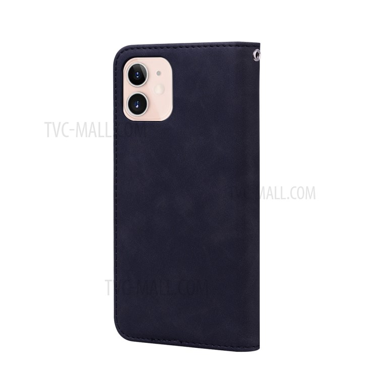 ENKAY ENK-PUC024 Auto -Absorbed Leather Wallet Stand Phone Case for iPhone 12 mini - Black-2