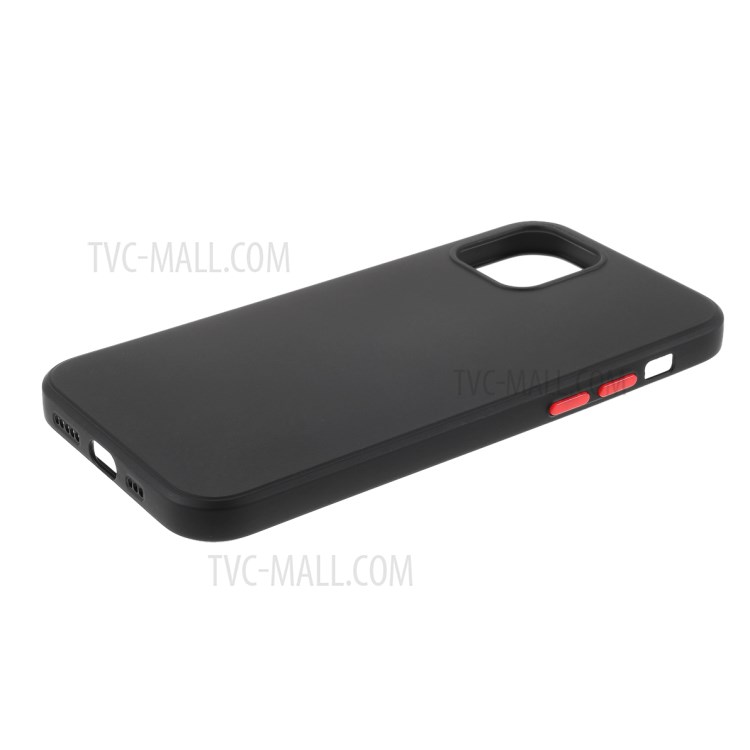Soft TPU Phone Case Cover for iPhone 12 Pro / iPhone 12 - Black-5