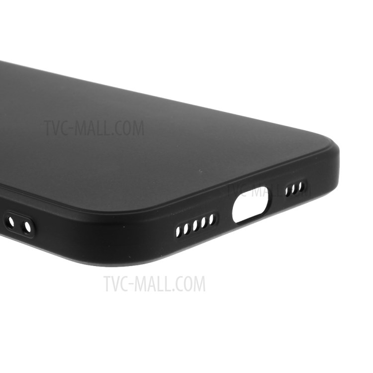Soft TPU Phone Case Cover for iPhone 12 Pro / iPhone 12 - Black-6
