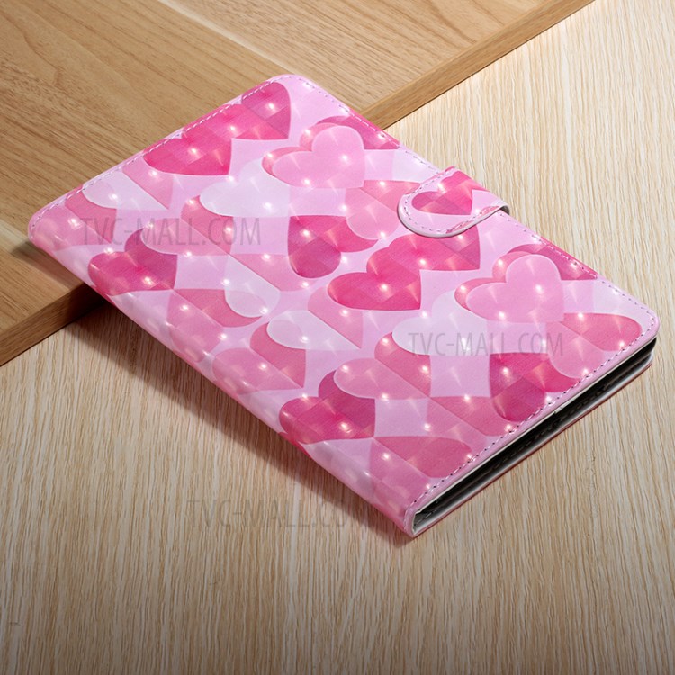 Pattern Printing Design PU Leather Tablet Stand Cover for iPad Pro 11-inch (2020) - Heart-7