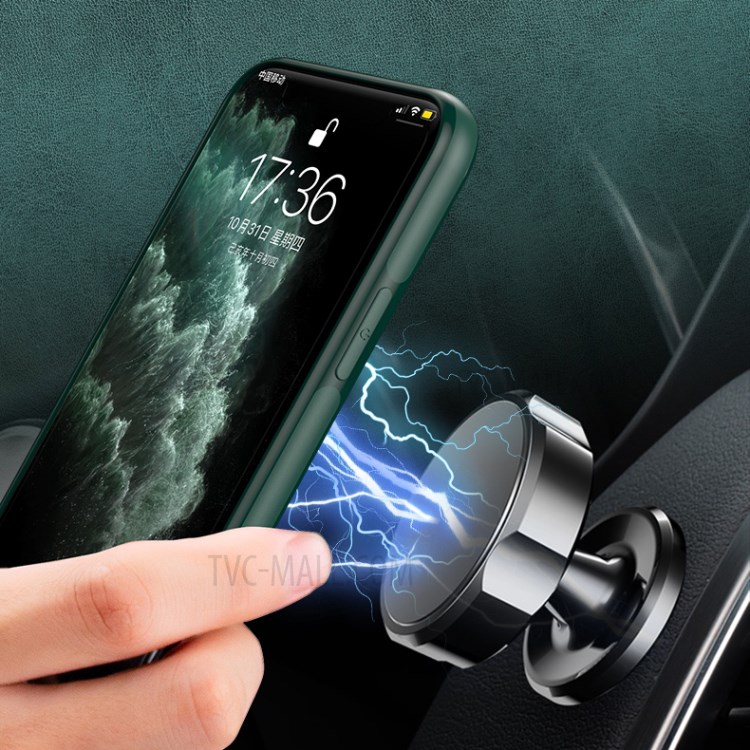 SULADA Classic Series PU Leather+TPU Phone Case for iPhone 12 Pro Max - Green-2