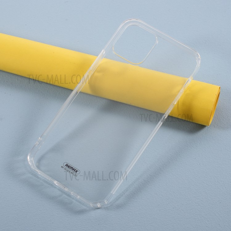 REMAX Clear Soft TPU Phone Case for iPhone 12 / 12 Pro - Black-2