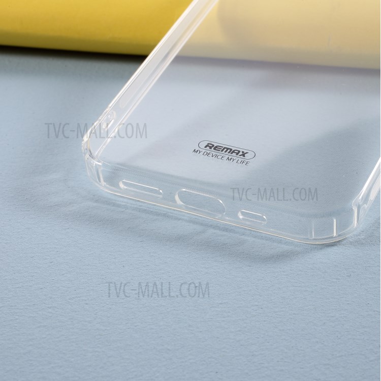 REMAX Clear Soft TPU Phone Case for iPhone 12 / 12 Pro - Black-4