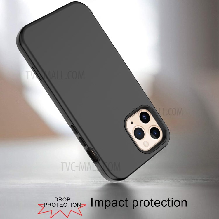 Thickened Shockproof Detachable PC + TPU Phone Casing for iPhone 12 Pro Max - Black-3
