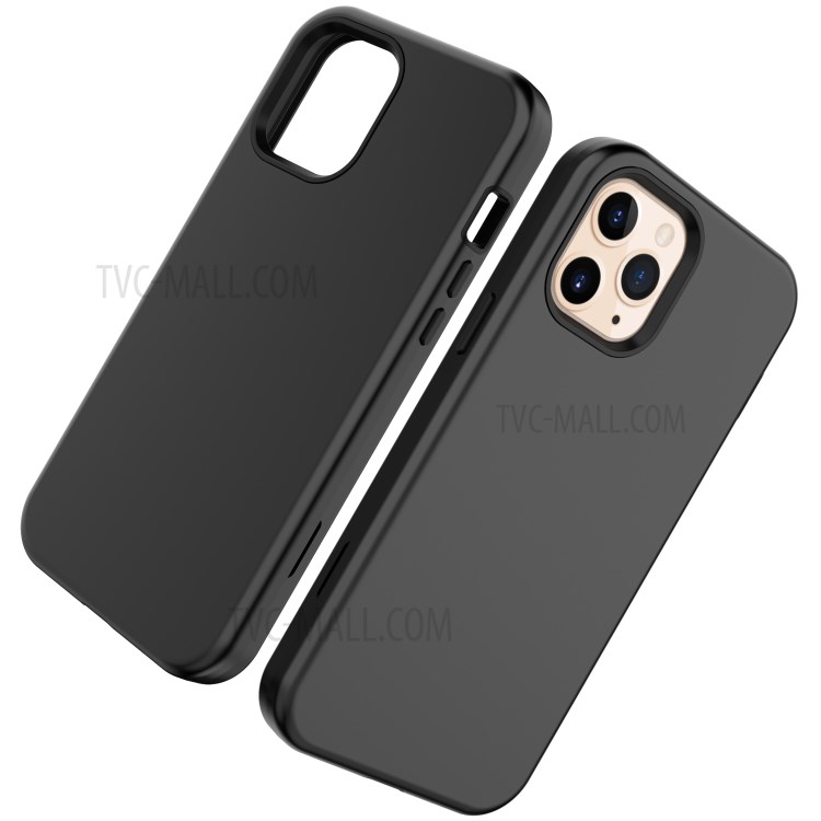 Thickened Shockproof Detachable PC + TPU Phone Casing for iPhone 12 Pro Max - Black-4