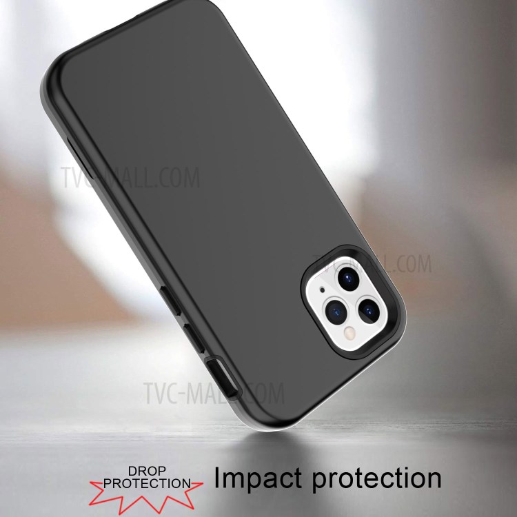 Thickened Shockproof Detachable PC + TPU Phone Casing for iPhone 12 Mini - Black-5