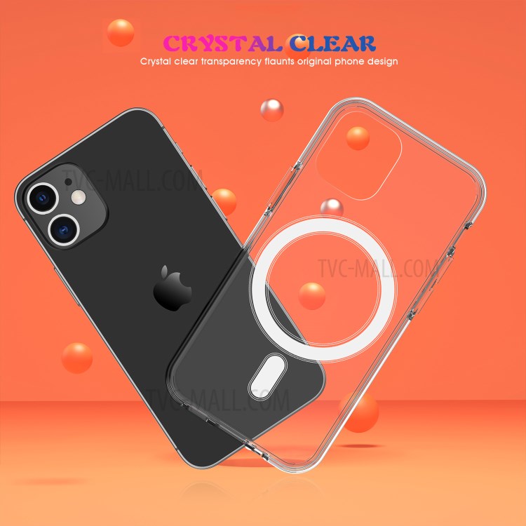 Shockproof Crystal Clear Style PC + TPU Case for iPhone 12 Pro Max-11